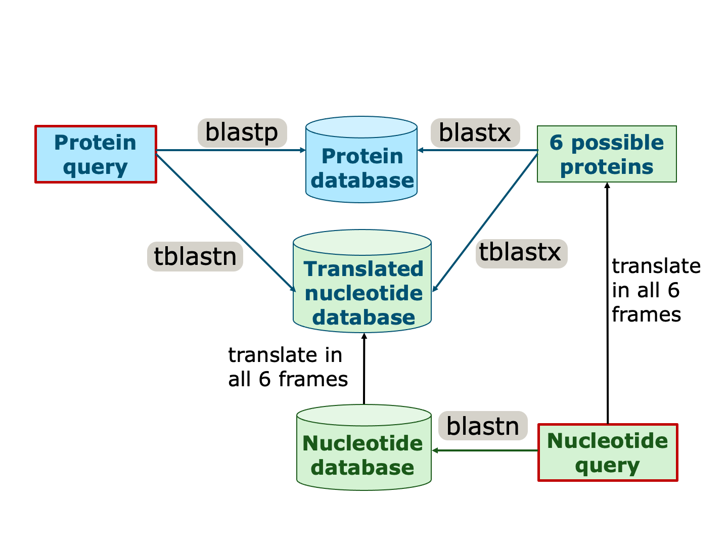 Blast types